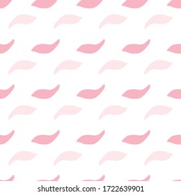 Vector pink cherry blossom petal seamless pattern background. Perfect for fabric, scrapbooking, and wallpaper projects
