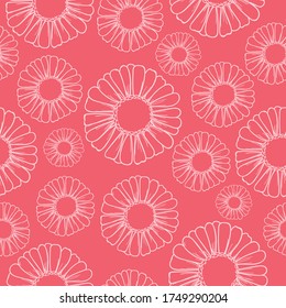 vector pink floral seamless pattern background.
perfect for fabric, scrapbooking and wallpaper projects.