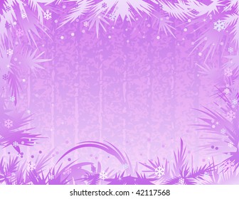 Vector pink frost background.