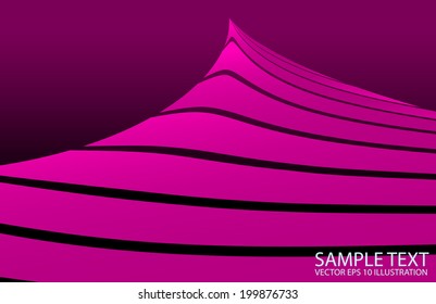 Vector pink futuristic background template - Pink abstract background vector design illustration