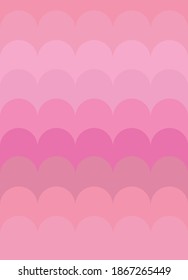 Vector of a pink gamut color scales, pattern, texture, background.