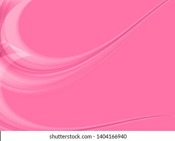 Vector pink gradient abstract background. Wavy waves banner color line for web banner. Line curve vector