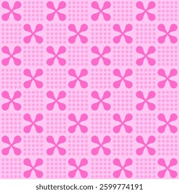 Vector pink Meta ball Connect Dot Set. Molecule seamless chain. Circle Shapes. Abstract Geometric Dots. Morphing Blob for Pattern, Sticker, Badge, Poster, Web Design.