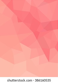 Vector pink modern geometric background. Abstract background for design, polygon background