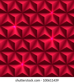 Vector pink mosaic background