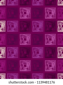 vector pink painting square brush style background for brochure banner or publication