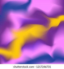 Vector pink, purple, blue, yellow mesh background