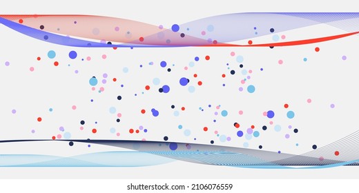 Fondo de onda abstracta de color rosa vectorial, púrpura y azul claro. Resumen de la textura de la ola de la línea de onda rosa fondo web diseño de banner abstracto para las finanzas empresariales