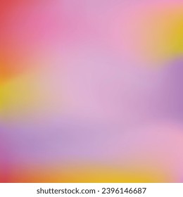 Fondo de degradado rosa vectorial, violeta, amarillo borroso. Resumen ilustrativo liso y colorido, fondo de pantalla de medios sociales.