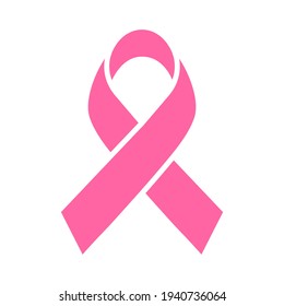 Vector pink ribbon cross Breast cancer day sign in women Cancer fighting ideas