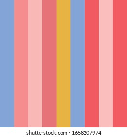 Vector pink seamless striped pattern background.