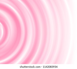 vector pink shade background pastel tone.semicircle smooth silk or satin elegant curve design and text space for valentine,wedding,cosmetic,advertising or art background.softness shiny ripple fabric