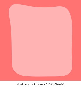 Vector Pink Space paper for love