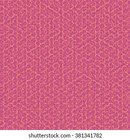 Vector Pink Texture Fabric Background. Pink Ornamental Pattern
