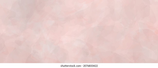 Fondo de la acuarela rosa vectorial. Textura acuarela pintada a mano para tarjetas, cubierta, banner o papel tapiz. Banner de acuarela color pastel. Pinceles y salpicaduras. Plantilla de arte abstracto para el diseño.