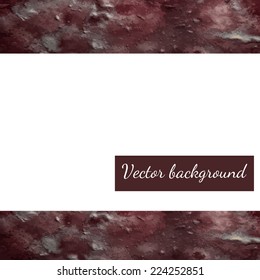 Vector pink watercolor background with white empty space below the text for your design.