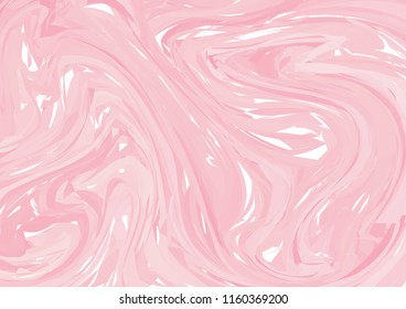 Vector Pink White marble abstract background. Liquid marble pattern. Trendy template for design, wedding, invitation, party, birthday, web, banner, card.