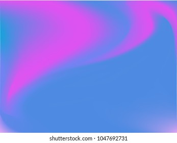 Vector pink-blue holographic background. Style 80s - 90s. Colorful texture in pastel,  neon color. For your creative design cover, screensavers, banners, book, printing, gift card, fashion, phone.