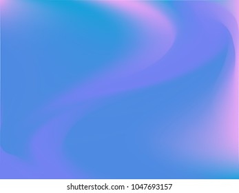 Vector pink-blue holographic background. Style 80s - 90s. Colorful texture in pastel,  neon color. For your creative design cover, screensavers, banners, book, printing, gift card, fashion, phone.