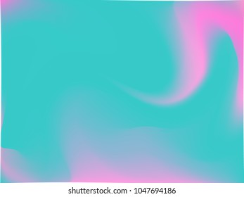Vector pink-blue holographic background. Style 80s - 90s. Colorful texture in pastel,  neon color. For your creative design cover, screensavers, banners, book, printing, gift card, fashion, phone.