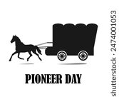 Vector Pioneer Day Logo Icon