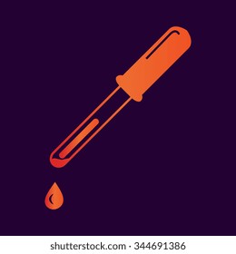 vector pipette icons