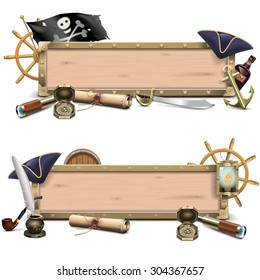 Vector Pirate Billboards