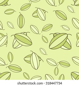 Vector pistachio seamless for design wrapping paper,  packages, scrap-booking