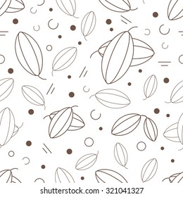 Vector pistachio seamless for design wrapping paper, packaging chocolates, packages for chocolate, scrap-booking