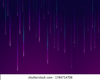 Vector pixel art of 80s Retro sci-Fi background. Pixel art background. 8bit
