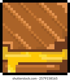 vector pixel art Cheesy Choco Bar