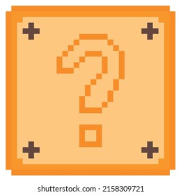 Vektorgrafik-Bildkastenfeld für Pixelkunst 