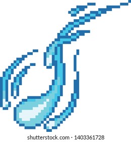 vector pixel art fantasy effect isolated cartoon