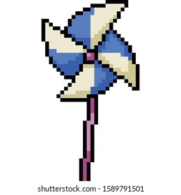 vector pixel art toy isolated cartoon