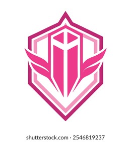 Logotipo empresarial corporativo de píxeles de Vector