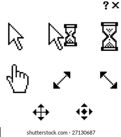 Vector pixel cursors