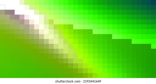 Vector pixel green techno background. Design for poster, flyer, cover, brochure, web