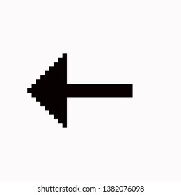 vector pixel mark right concept