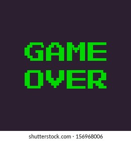 Game-over Images, Stock Photos & Vectors | Shutterstock