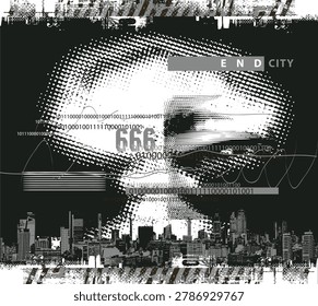 Vector pixel nuclear explosion