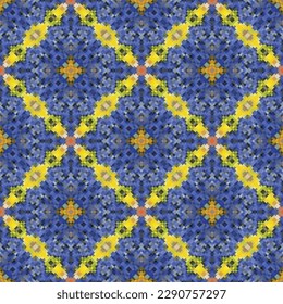 Vector pixel pattern made of small squares .Design for texture,fabric,clothing,wrapping,carpet,Mosaic, background.