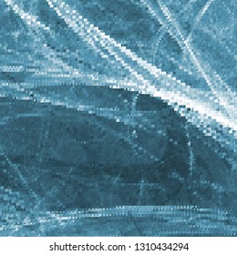 Vector pixelated background. Abstract halftone composition