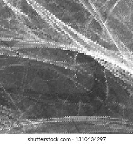 Vector pixelated background. Abstract halftone composition