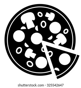 Vector Pizza Icon