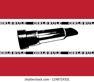 Vector placard with hand drawn illustration of pomade . Template for business card, poster, banner, print for t-shirt, pin, badge, patch.