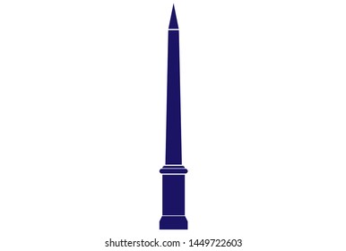 Vector of Place de la Concorde