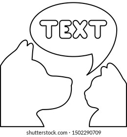 vector place for text dog and cat