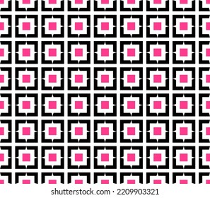 Vector Plaid Geometric Colorful Illustration Seamless Pattern With Trend Colors Suitable for Print Wrapped Color and Fabric Elegant Shapes