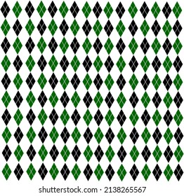 vector plaid pattern for clothes or whatever you want and print on tablecloth or sweater, black green