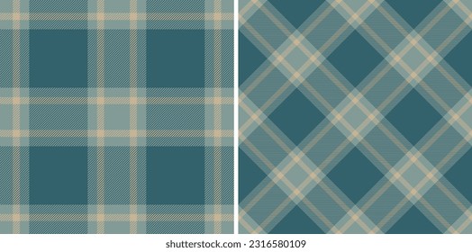 Textura vectorial de corte tartán de fondo con una tela textil de patrón sin fisuras en colores de invierno.
